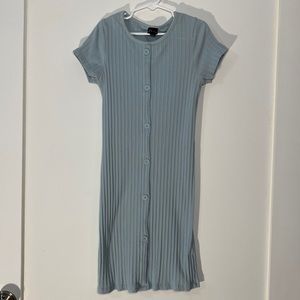 Girls Cotton dress size 10/12 L. Brand is Art class. Color is blue